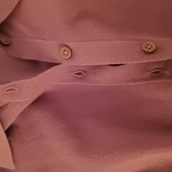 Sunday Best Burgundy Cardigan - Picture 3 of 4